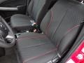 Black/Red Piping Front Seat Photo for 2011 Mazda MAZDA2 #75284433