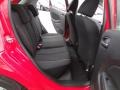 Black/Red Piping 2011 Mazda MAZDA2 Touring Interior Color