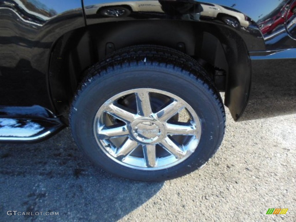 2013 Yukon Denali AWD - Onyx Black / Cocoa/Light Cashmere photo #9