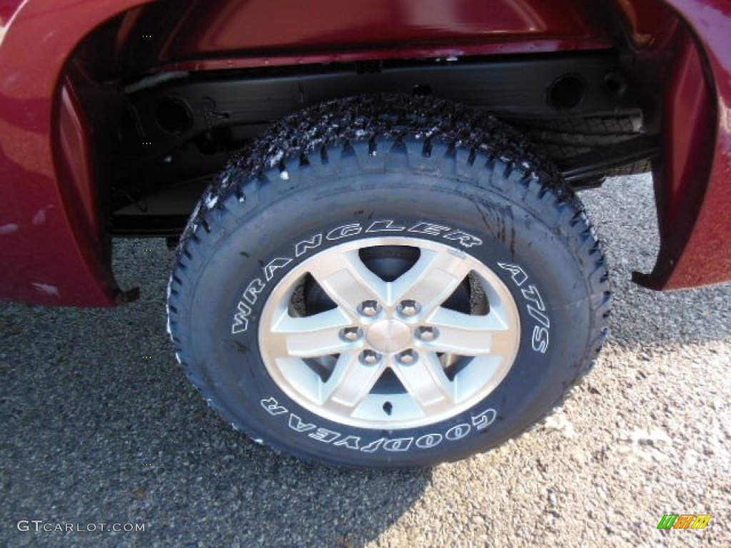 2013 Sierra 1500 SLE Extended Cab 4x4 - Sonoma Red Metallic / Ebony photo #9