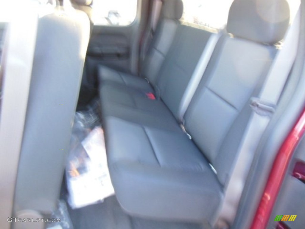 2013 Sierra 1500 SLE Extended Cab 4x4 - Sonoma Red Metallic / Ebony photo #13