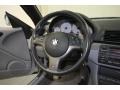 Grey 2002 BMW M3 Convertible Steering Wheel