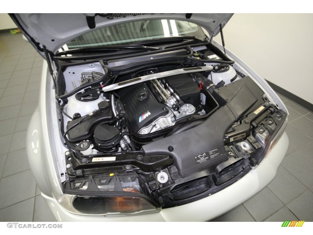 2002 BMW M3 Convertible 3.2 Liter DOHC 24-Valve VVT Inline 6 Cylinder Engine Photo #75286647
