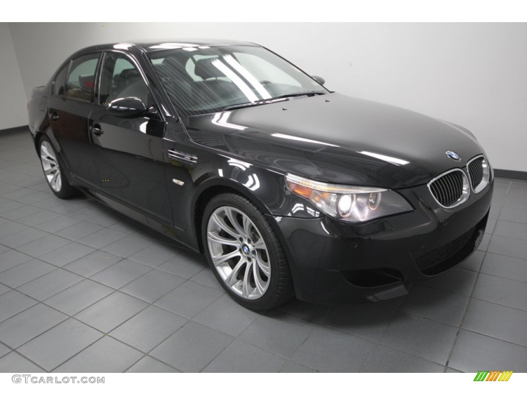 2007 M5 Sedan - Black Sapphire Metallic / Black photo #1