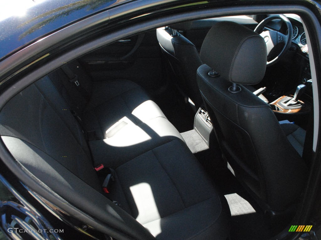 2010 3 Series 328i Sedan - Jet Black / Black photo #6