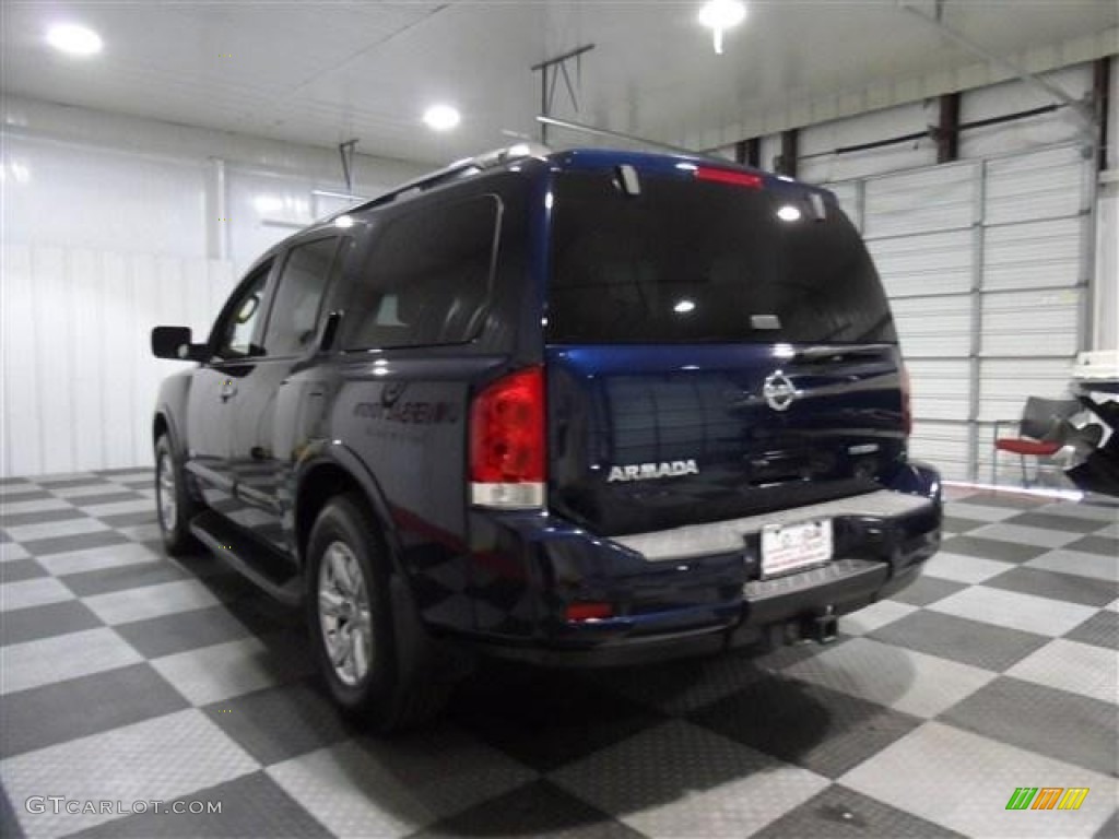 2008 Armada LE - Majestic Blue / Almond photo #5