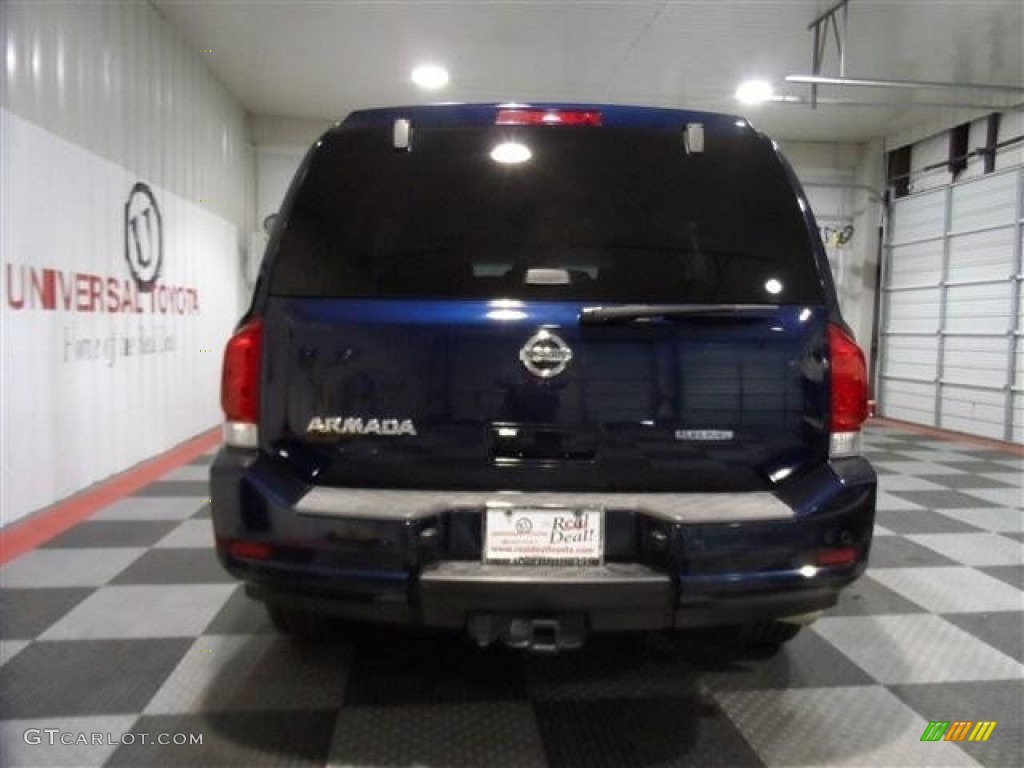 2008 Armada LE - Majestic Blue / Almond photo #6