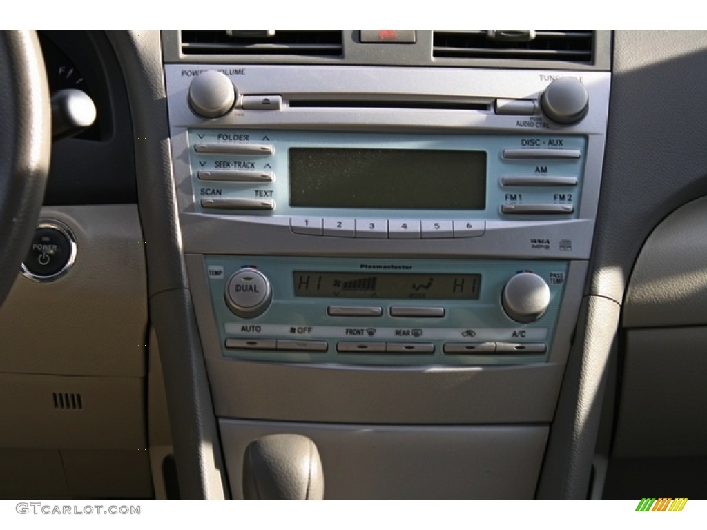 2008 Camry Hybrid - Jasper Green Pearl / Bisque photo #13