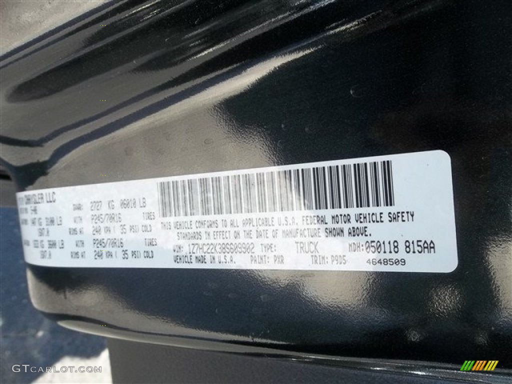 2008 Raider LS Extended Cab - Brilliant Black / Slate photo #19