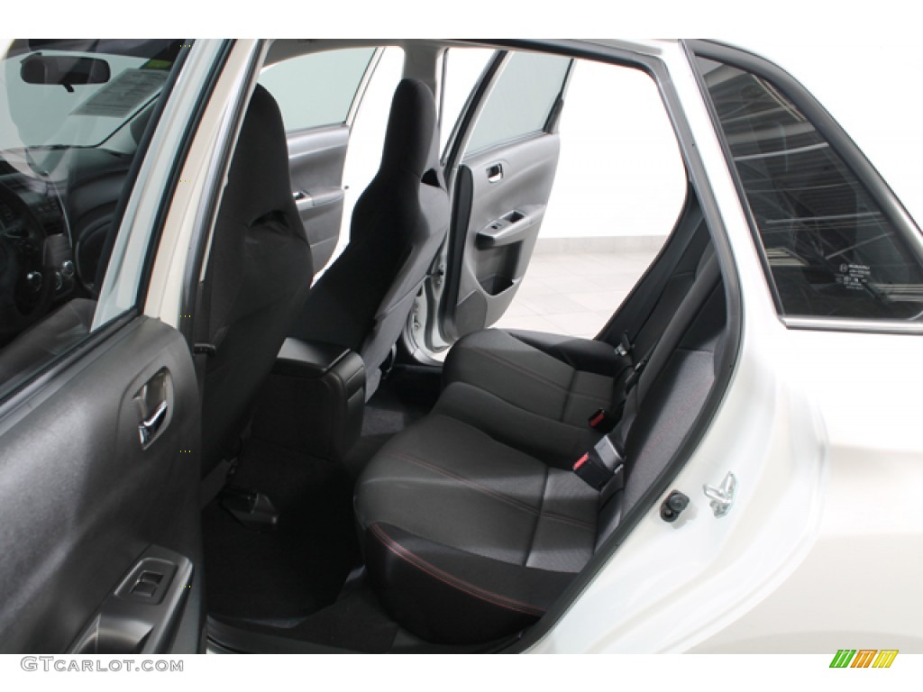 Black Interior 2012 Subaru Impreza WRX 4 Door Photo #75290698