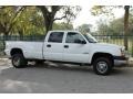 2004 Summit White Chevrolet Silverado 3500HD LT Crew Cab 4x4 Dually  photo #10