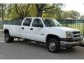 2004 Summit White Chevrolet Silverado 3500HD LT Crew Cab 4x4 Dually  photo #11