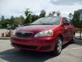 2006 Impulse Red Pearl Toyota Corolla LE  photo #7