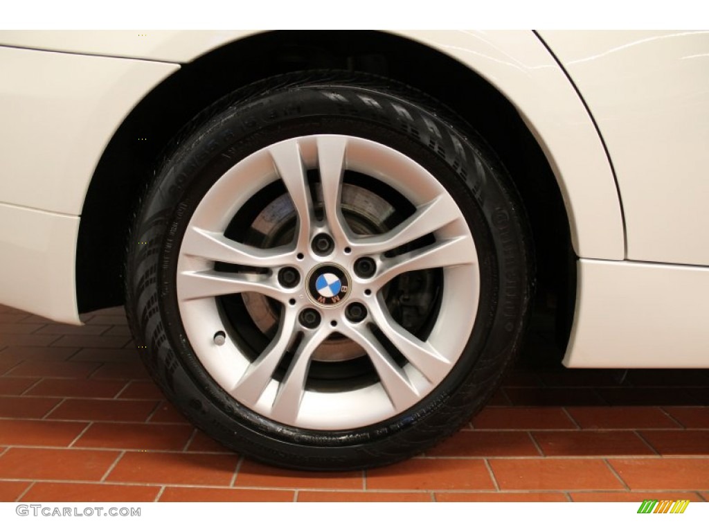 2008 3 Series 328xi Sedan - Alpine White / Black photo #5