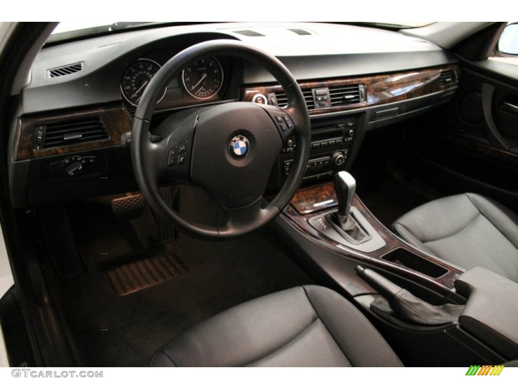 2008 3 Series 328xi Sedan - Alpine White / Black photo #7