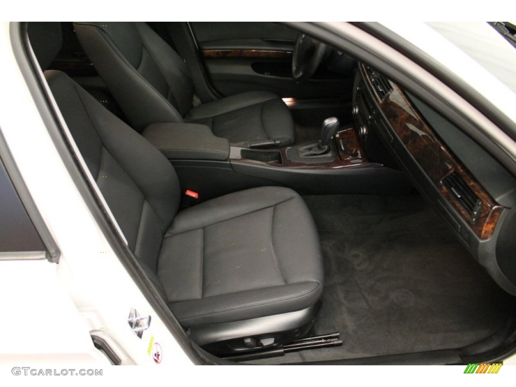 2008 3 Series 328xi Sedan - Alpine White / Black photo #9
