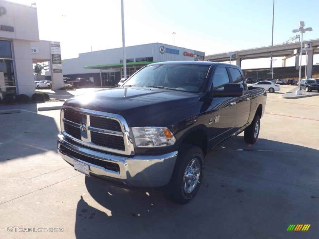 2012 Ram 3500 HD SLT Crew Cab 4x4 - True Blue Pearl / Dark Slate/Medium Graystone photo #1