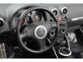 2004 Audi TT Charcoal Interior Steering Wheel Photo