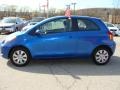 2007 Blazing Blue Metallic Toyota Yaris 3 Door Liftback  photo #2