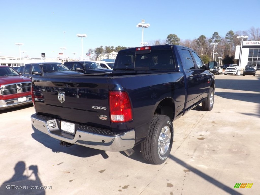 2012 Ram 3500 HD SLT Crew Cab 4x4 - True Blue Pearl / Dark Slate/Medium Graystone photo #5