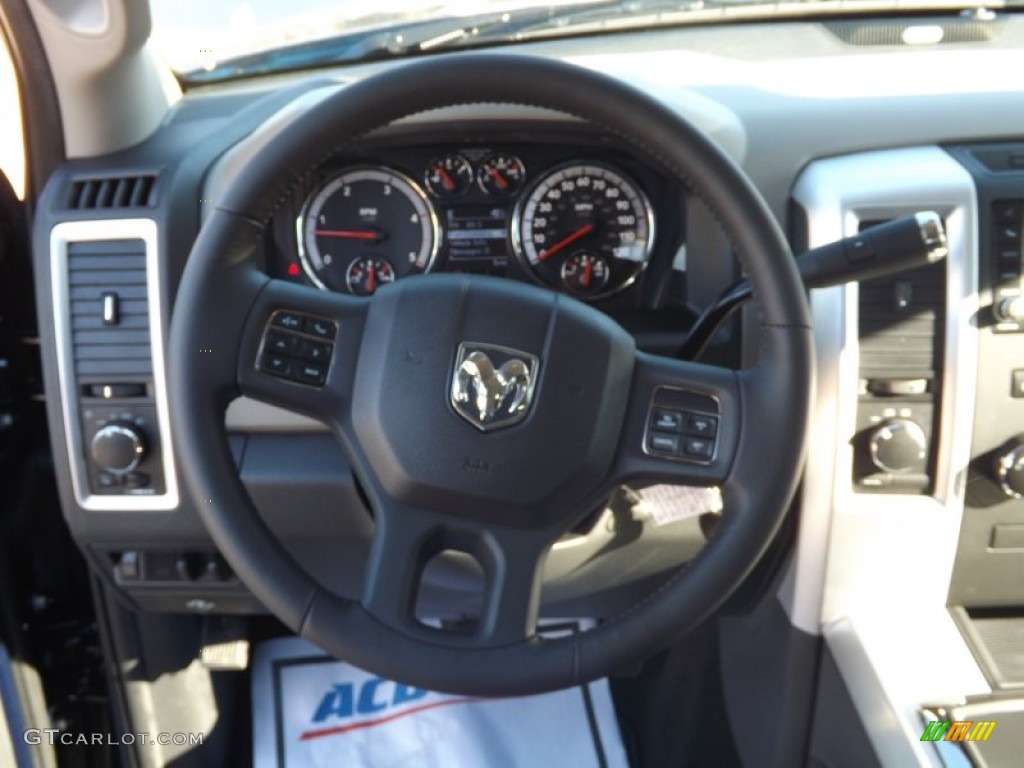 2012 Ram 3500 HD SLT Crew Cab 4x4 - True Blue Pearl / Dark Slate/Medium Graystone photo #10
