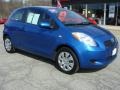 2007 Blazing Blue Metallic Toyota Yaris 3 Door Liftback  photo #7