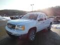 2013 Summit White GMC Sierra 1500 SLE Extended Cab 4x4  photo #2