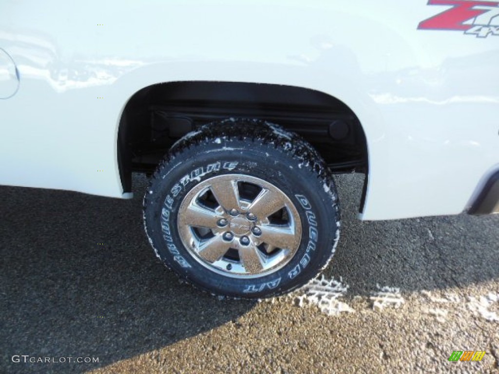 2013 Sierra 1500 SLE Extended Cab 4x4 - Summit White / Ebony photo #9