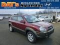 2007 Mesa Red Metallic Hyundai Tucson SE 4WD #75288475