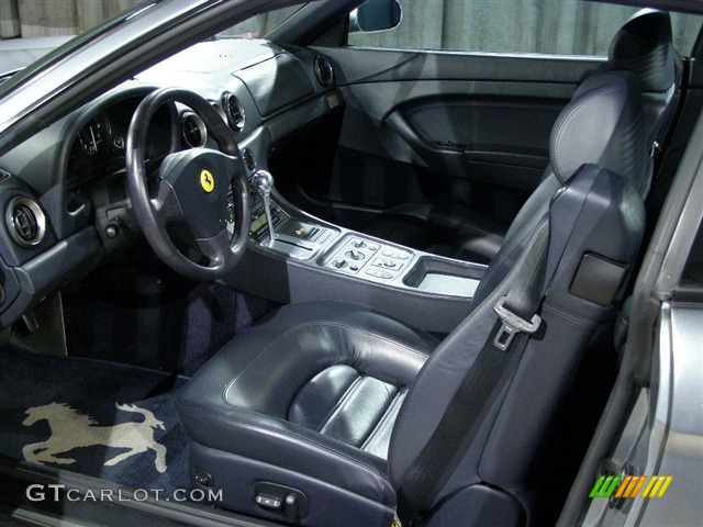 2001 Ferrari 456MGTA, Silver / Blue, Interior 2001 Ferrari 456M GTA Parts