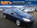 2007 Royal Blue Pearl Honda Accord EX-L Sedan  photo #1