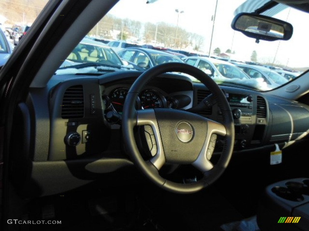 2013 Sierra 1500 SLE Extended Cab 4x4 - Sonoma Red Metallic / Ebony photo #10