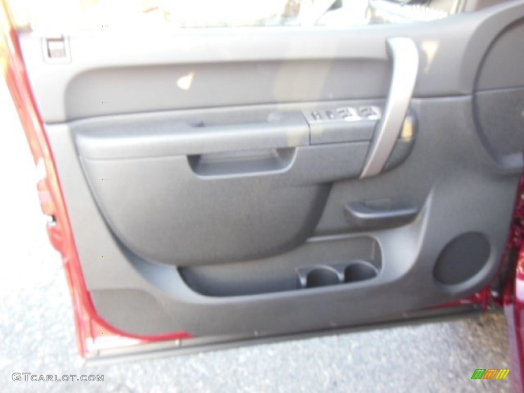 2013 Sierra 1500 SLE Extended Cab 4x4 - Sonoma Red Metallic / Ebony photo #12