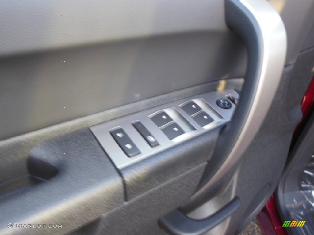 2013 Sierra 1500 SLE Extended Cab 4x4 - Sonoma Red Metallic / Ebony photo #13