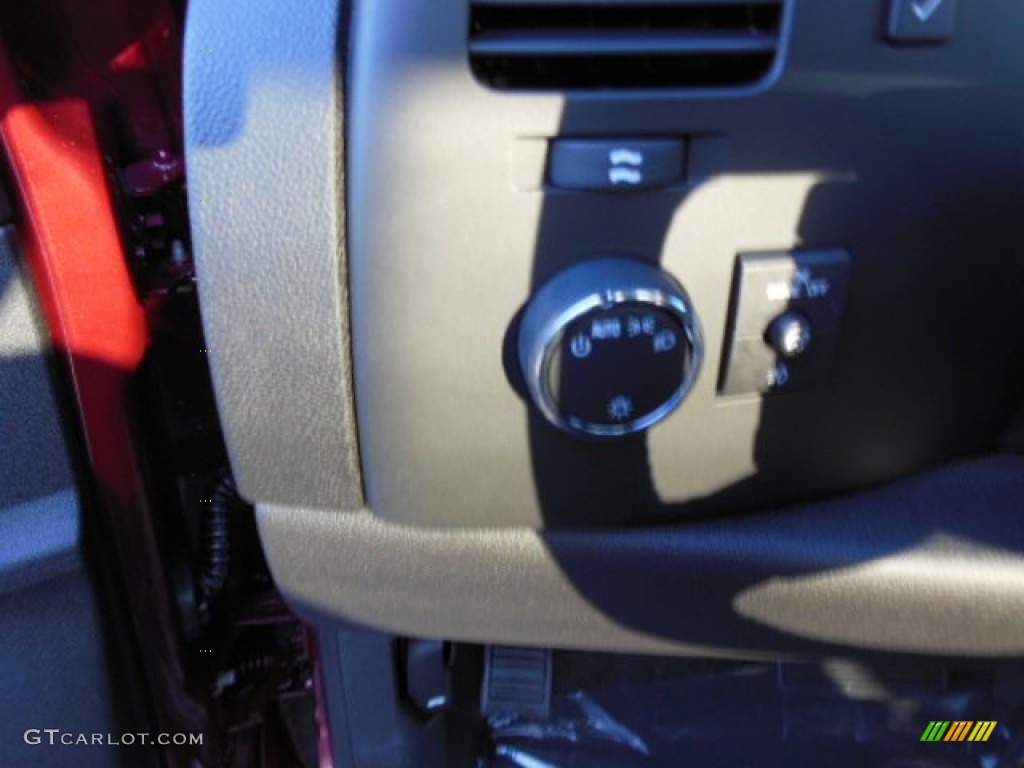 2013 Sierra 1500 SLE Extended Cab 4x4 - Sonoma Red Metallic / Ebony photo #17