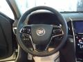 Jet Black/Jet Black Accents 2013 Cadillac ATS 2.0L Turbo Premium Steering Wheel