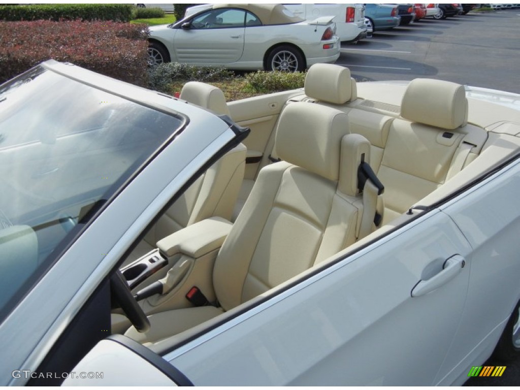 2010 3 Series 328i Convertible - Alpine White / Cream Beige photo #10