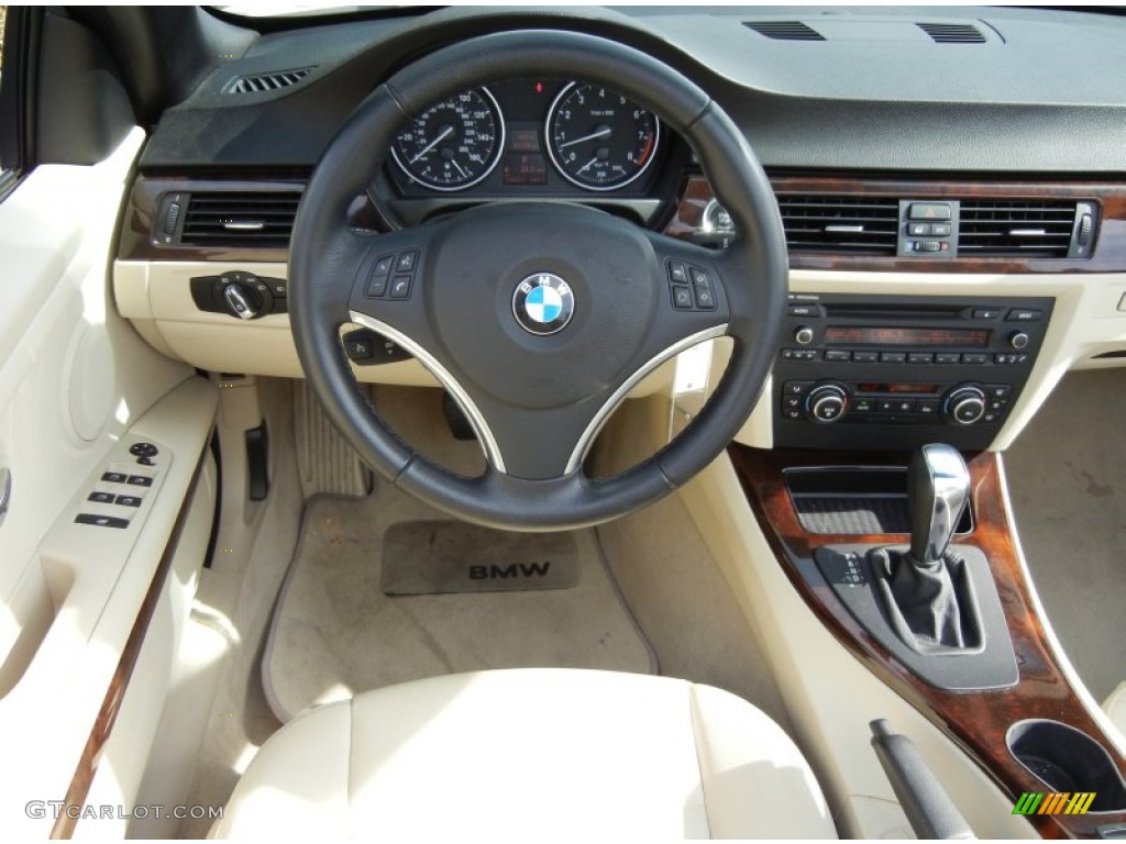 2010 3 Series 328i Convertible - Alpine White / Cream Beige photo #24