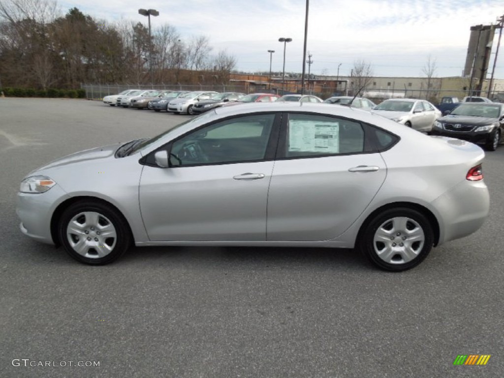 Bright Silver Metallic 2013 Dodge Dart Aero Exterior Photo #75295108