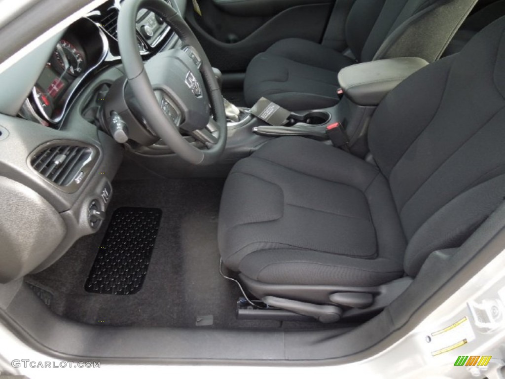 Black Interior 2013 Dodge Dart Aero Photo #75295168