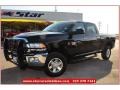 Brilliant Black Crystal Pearl 2010 Dodge Ram 2500 Lone Star Edition Crew Cab 4x4