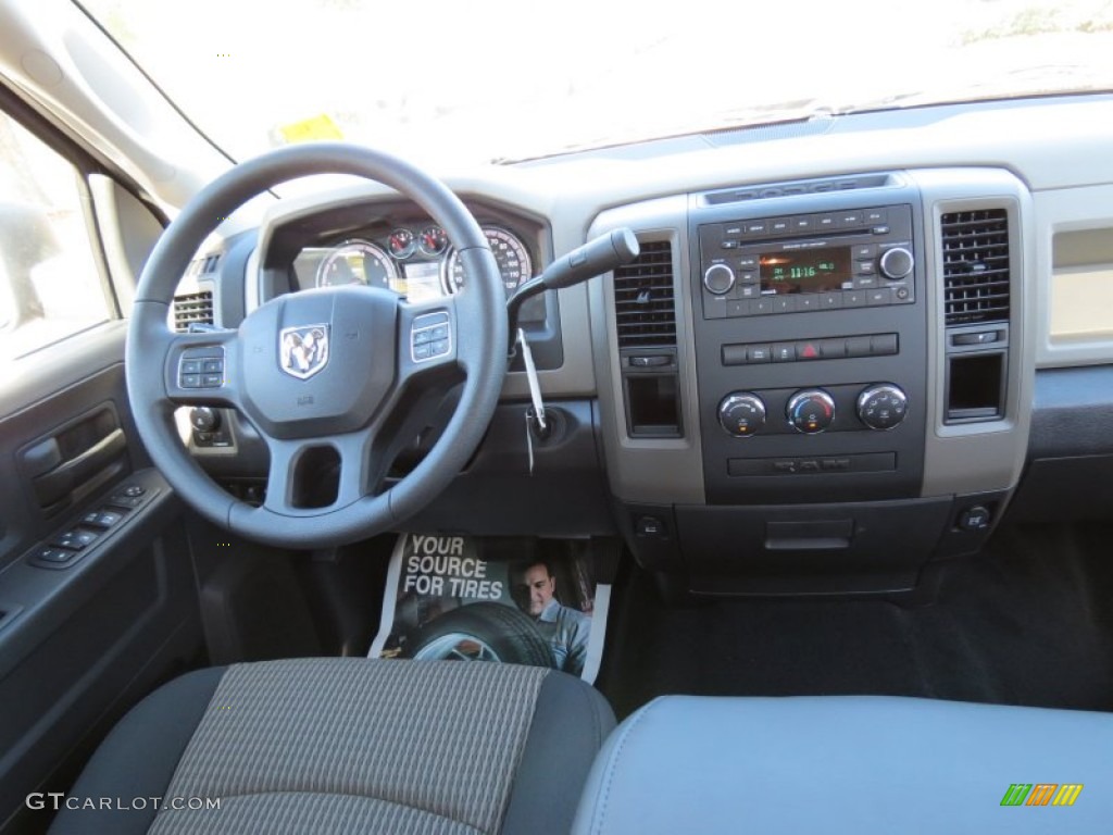 2012 Ram 1500 Express Crew Cab - Black / Dark Slate Gray/Medium Graystone photo #10