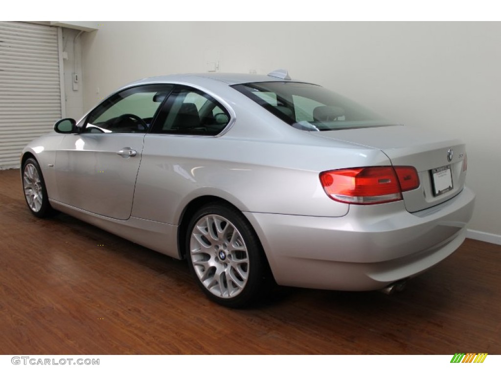 2007 3 Series 328i Coupe - Titanium Silver Metallic / Grey photo #3