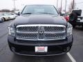 2012 Black Dodge Ram 1500 Laramie Longhorn Crew Cab 4x4  photo #8