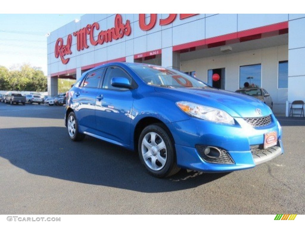 Blue Streak Metallic Toyota Matrix