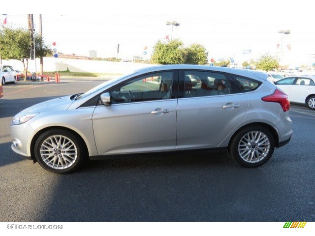 2012 Focus SEL 5-Door - Ingot Silver Metallic / Charcoal Black photo #4