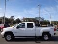 2008 Summit White GMC Sierra 2500HD SLT Crew Cab 4x4  photo #2