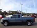 2008 Blue Granite Metallic Chevrolet Silverado 1500 Work Truck Extended Cab  photo #2