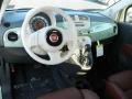 Marrone/Avorio (Brown/Ivory) 2013 Fiat 500 c cabrio Lounge Dashboard