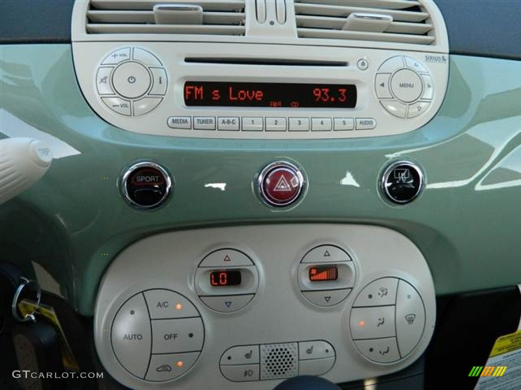 2013 Fiat 500 c cabrio Lounge Audio System Photo #75300262